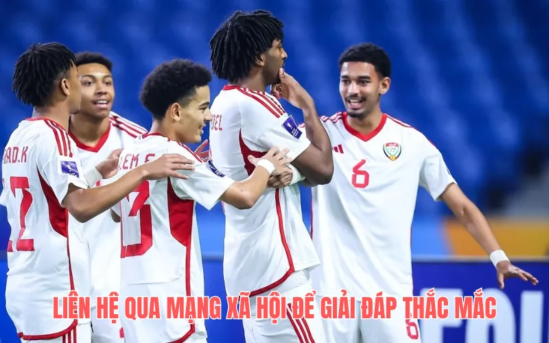 Liên hệ qua mạng xã hội để giải đáp thắc mắc