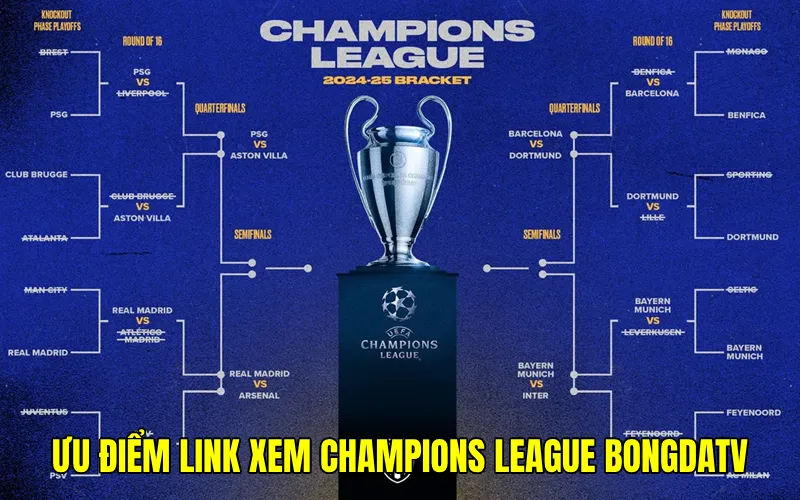 Tìm hiểu lý do tại sao link xem Champions League được ưa chuộng